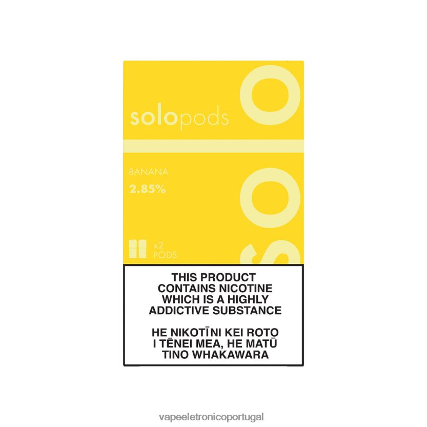 Vape Eletronico - Solo cápsula de reposição pacote com 2 banana BX28RB64