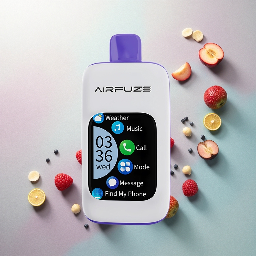 AirFuze Smart Pro 40000 Gelado Framboesa Azul com 900mAh e 5% Nicotina