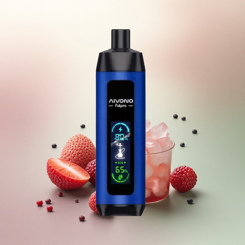 Aivono Aim Fatpro 22000 Gelo de Bagas 5% Nicotina 600mAh
