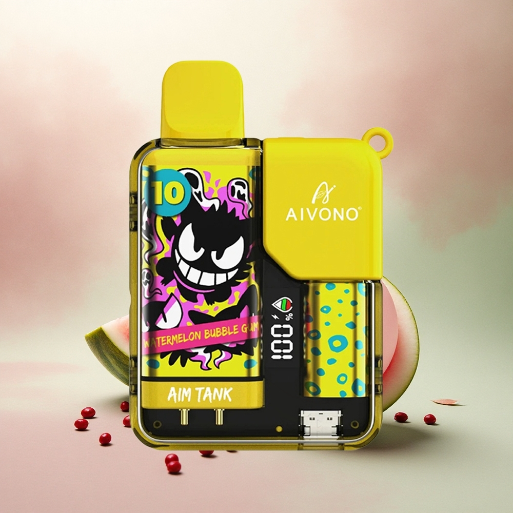 Aivono Aim Tank 9500 Chiclete de Melancia com 5% Nicotina e 650mAh