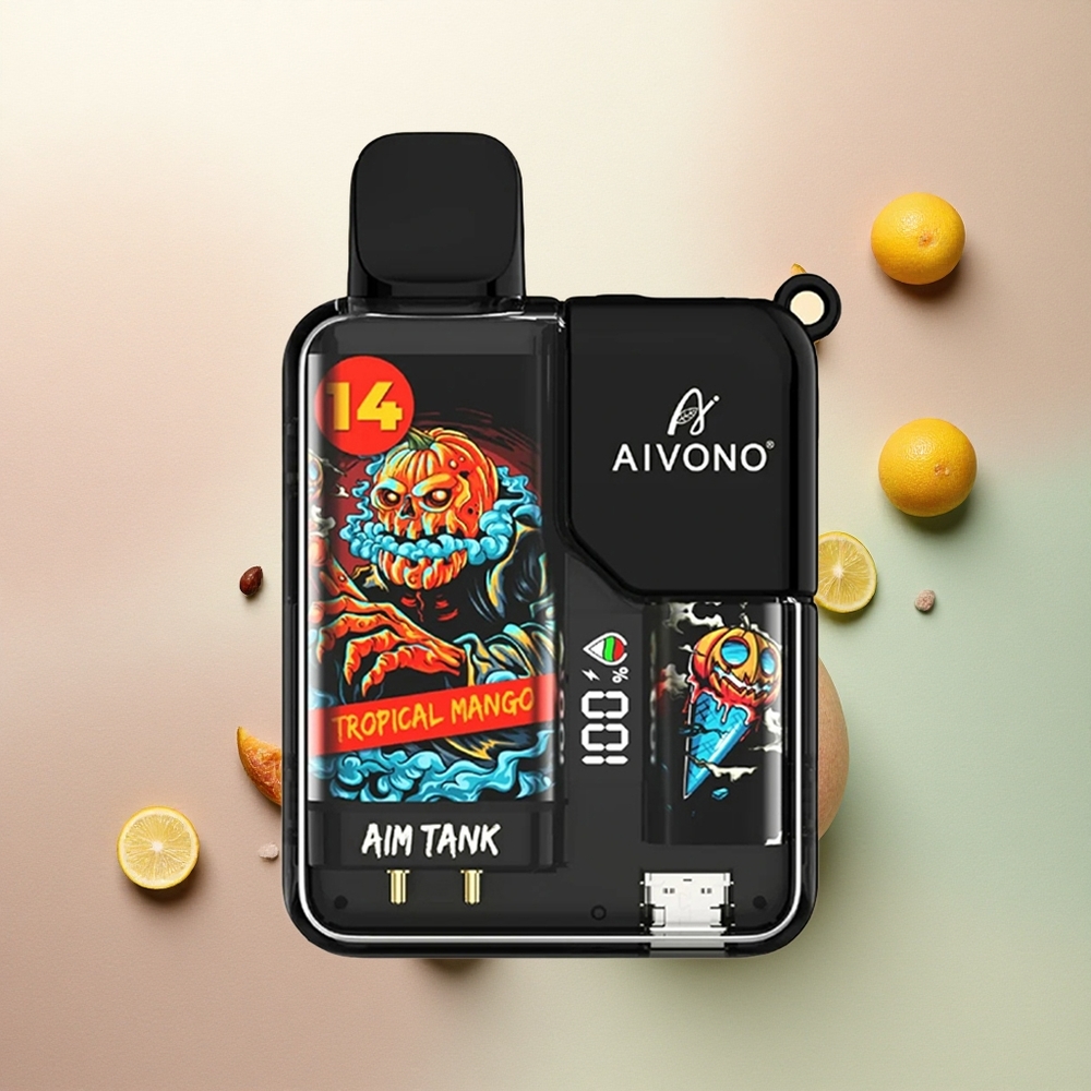 Aivono Aim Tank 9500 Manga Tropical com 5% Nicotina e 650mAh