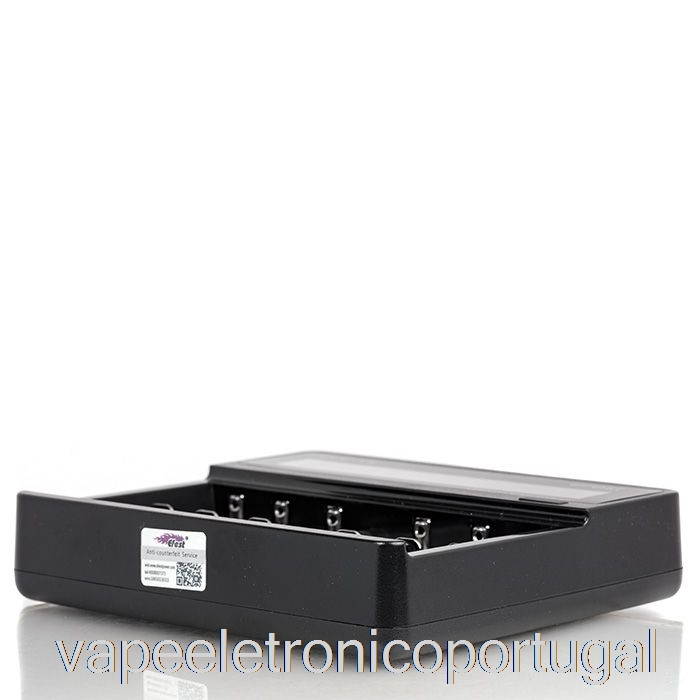 Vape Eletrônico Efest Luc V6 Carregador Universal Lcd De 6 Baias