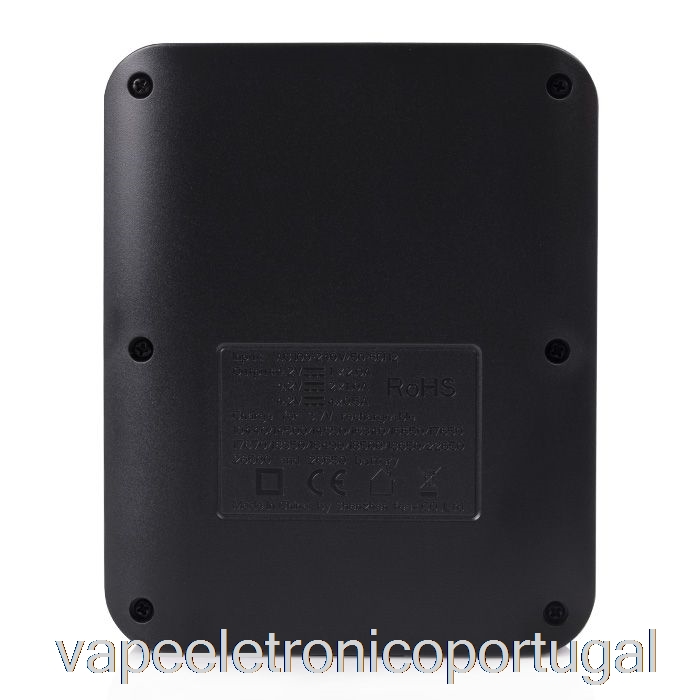 Vape Eletrônico Efest Exuberante Q4 Carregador De Bateria Led Inteligente De 4 Compartimentos