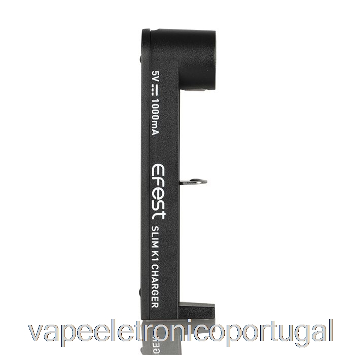 Vape Eletrônico Efest Slim K1 Carregador De Bateria De Slot único