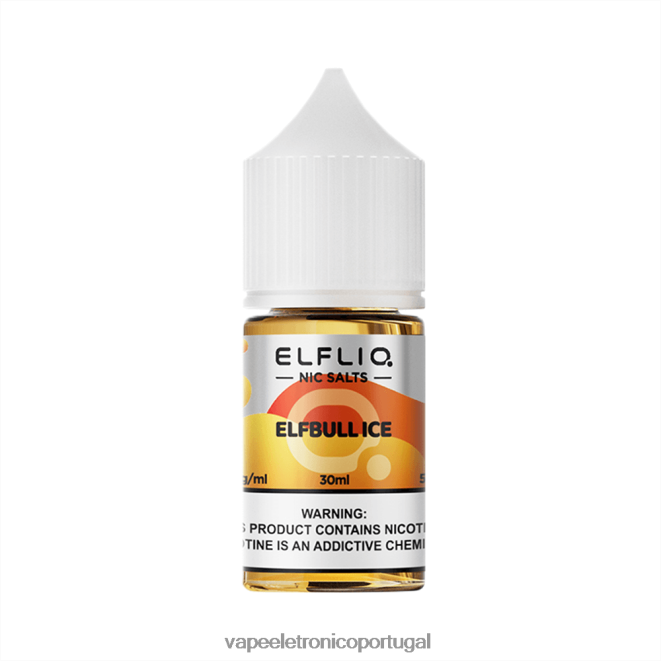 ELFBAR ELFLIQ Nic Salt 30ml gelo elfbull L206L618 Vape Recarregável