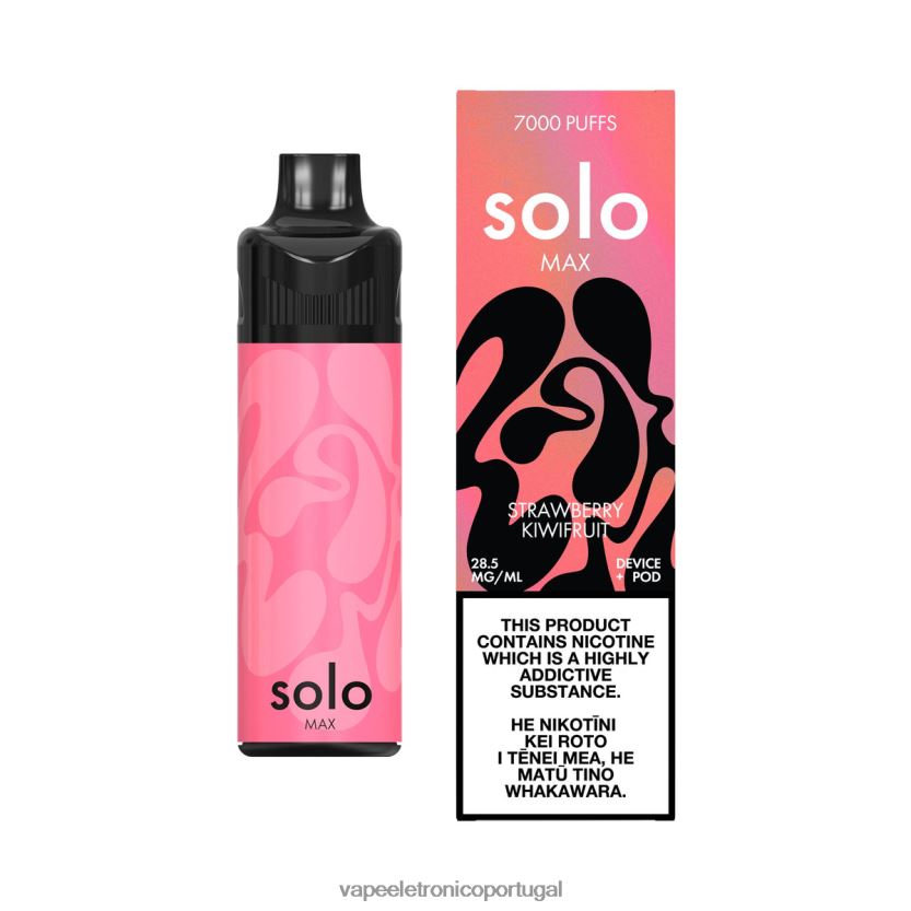 Vape Portugal - Solo MAX conjunto de cápsulas kiwi morango BX28RB71