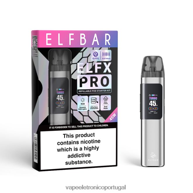 ELFBAR ELFX Pro dispositivo aberto lasca L206L61 Vape Portugal