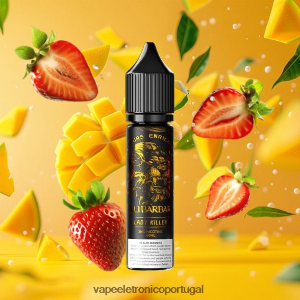 Alibarbar ônix para narguilé senhora assassina 46DN0X107 - Vape Descartavel