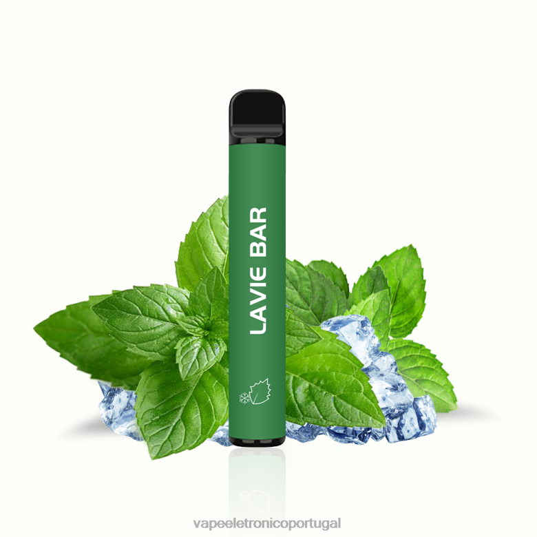 Líquidos Vape Portugal - LAVIE BAR Versão 2% 800 baforadas menta fresca 0P2FJ320