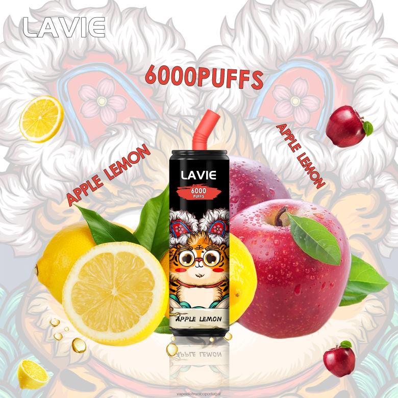 Líquidos Vape Portugal - LAVIE Coke BAR 6.000 baforadas maçã limão 0P2FJ275