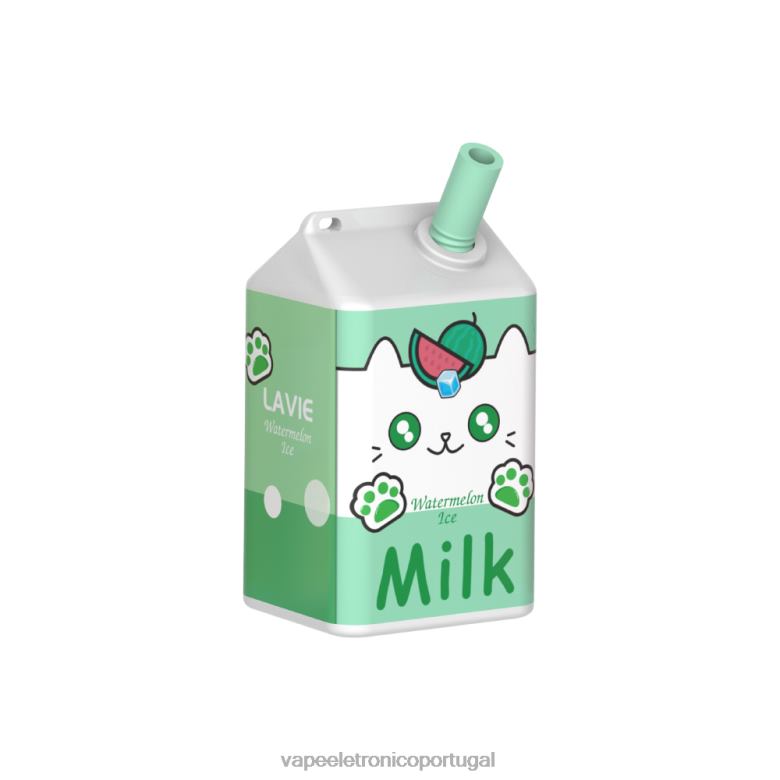 Líquidos Vape Portugal - LAVIE MILK 7.000 baforadas gelo de melancia 0P2FJ185