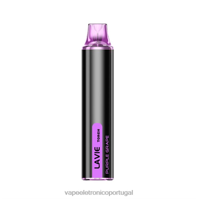 Líquidos Vape Portugal - LAVIE Torch 6.000 baforadas uva roxa 0P2FJ135