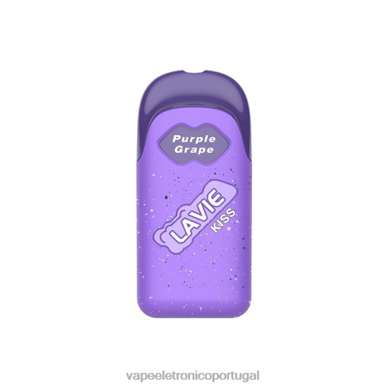 Vape Descartavel - LAVIE KISS 8.000 baforadas uva roxa 0P2FJ112