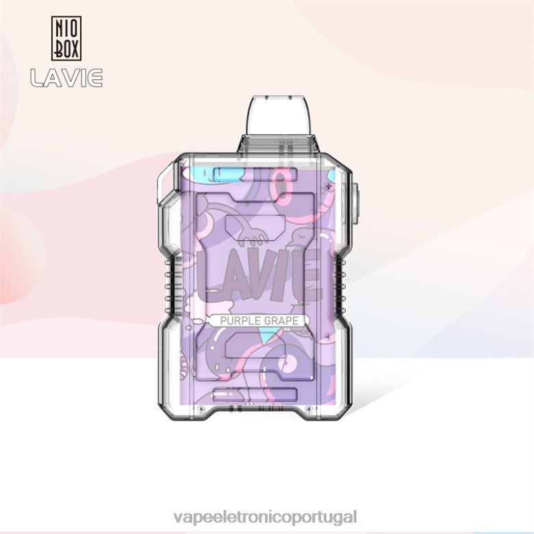 Vape Descartavel - LAVIE NIO BOX 9.000 baforadas uva roxa 0P2FJ192