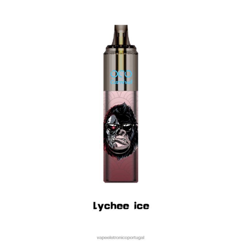 Vape Descartavel - LAVIE OCO carnaval 10.000 baforadas gelo de lichia 0P2FJ352