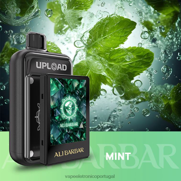 Vape Eletronico - Alibarbar carregar hortelã 608F4117
