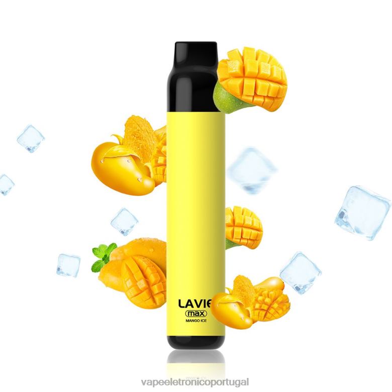 Vape Eletronico - LAVIE BAR 5.000 baforadas - máx. gelo de manga 0P2FJ279