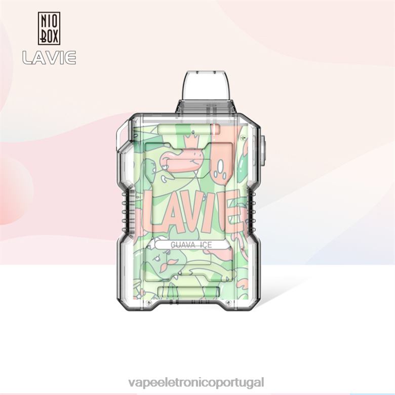Vape Eletronico - LAVIE NIO BOX 9.000 baforadas gelo de goiaba 0P2FJ194