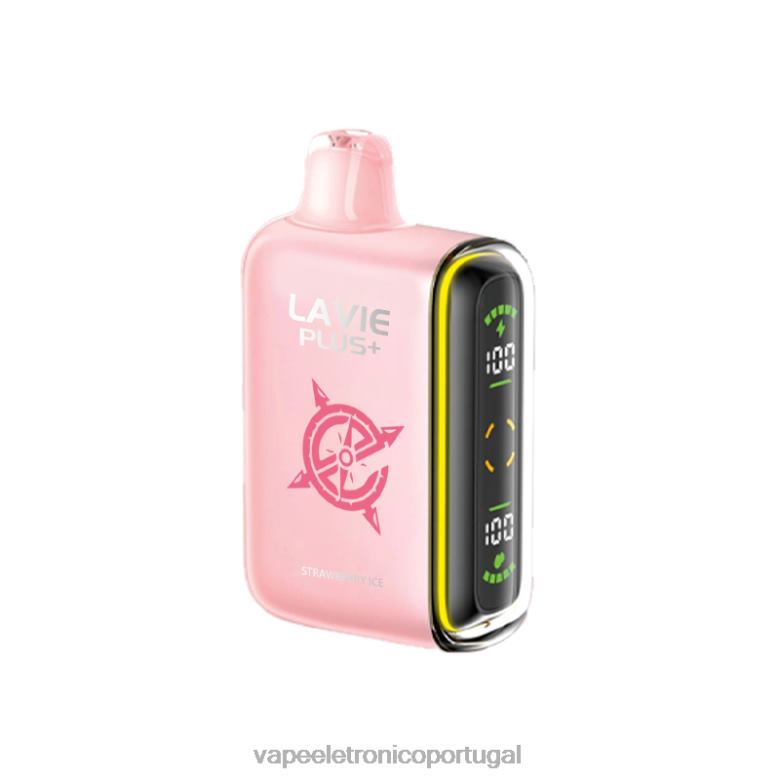 Vape Eletronico - LAVIE PLUS 15.000 baforadas gelo de morango 0P2FJ104