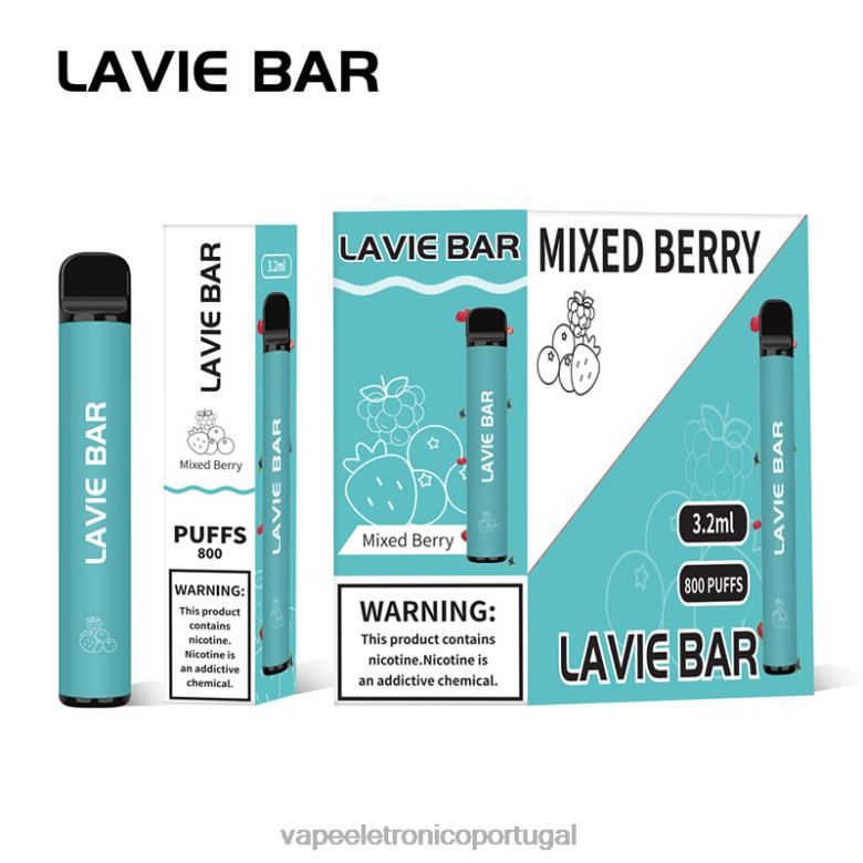 Vape Portugal - LAVIE BAR 800 baforadas frutas misturadas 0P2FJ316