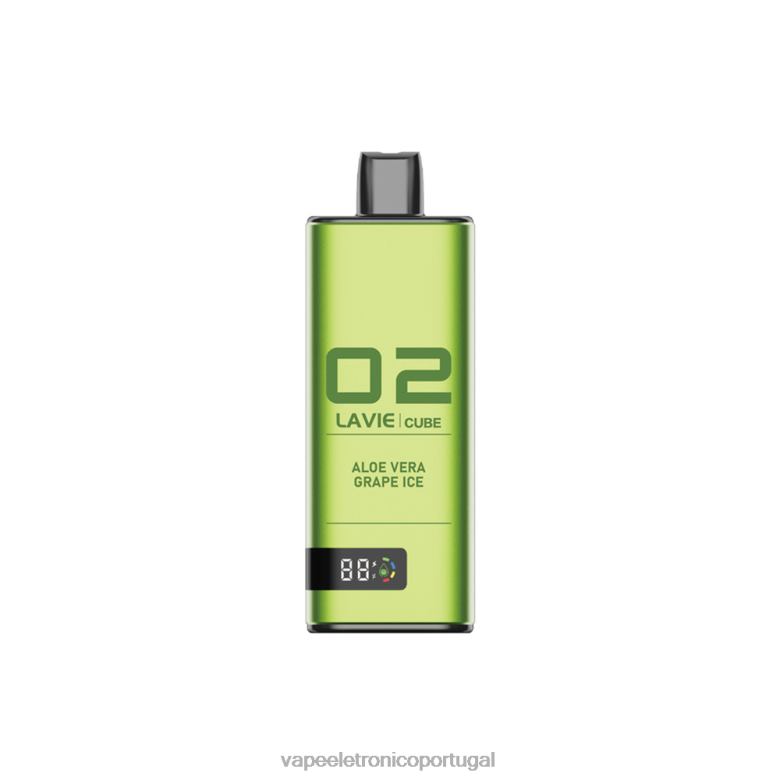 Vape Portugal - LAVIE Cube 20.000 baforadas gelo de uva aloe vera 0P2FJ36