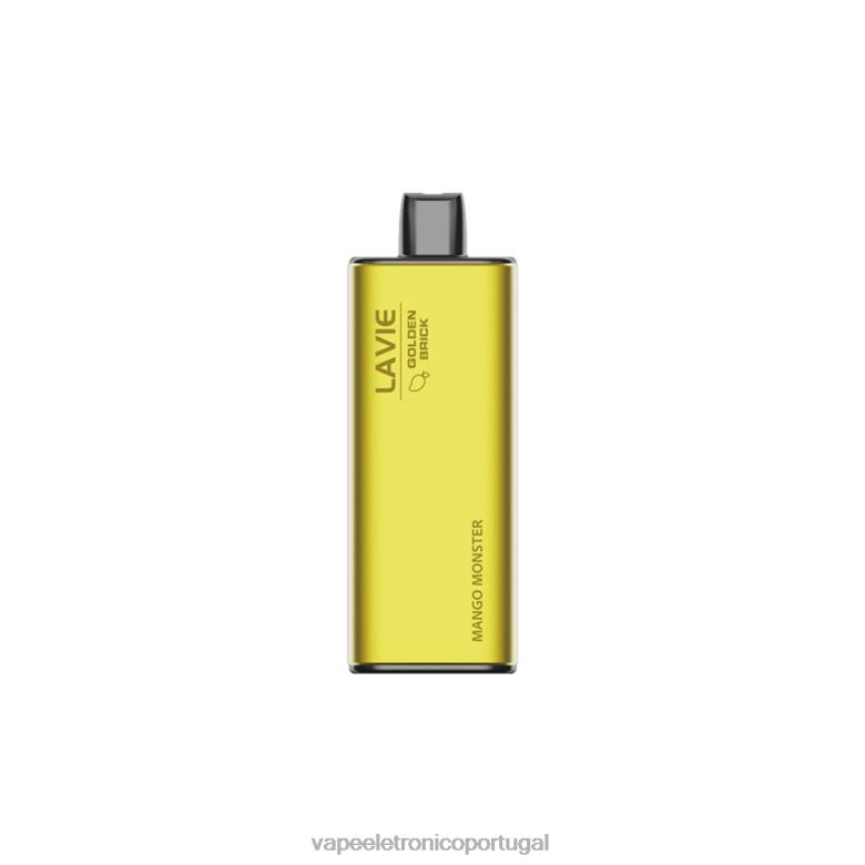 Vape Portugal - LAVIE GOLDEN BRICK 10.000 baforadas monstro de manga 0P2FJ61