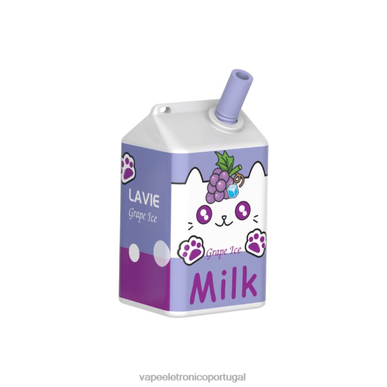 Vape Portugal - LAVIE MILK 7.000 baforadas gelo de uva 0P2FJ186