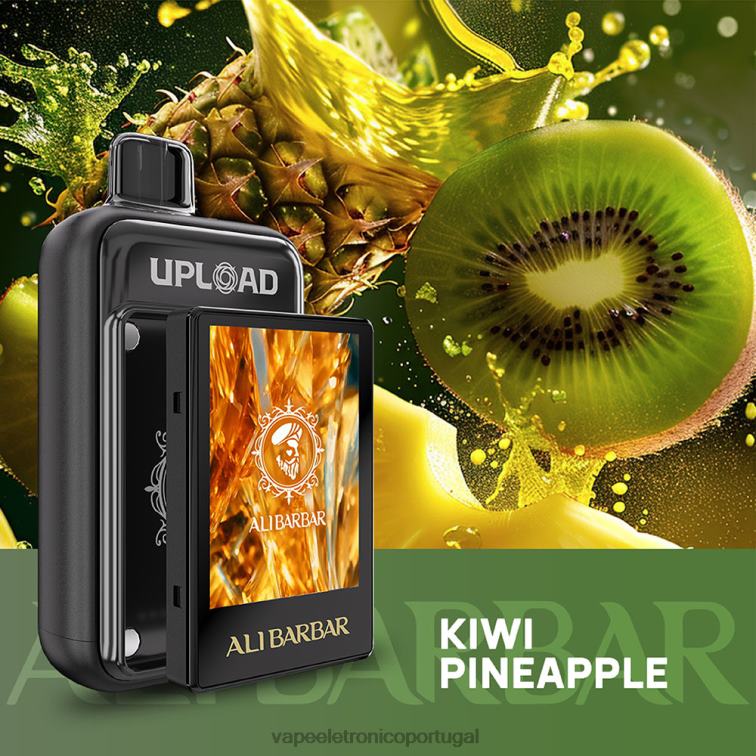 Vape Recarregável - Alibarbar carregar abacaxi kiwi 608F4116