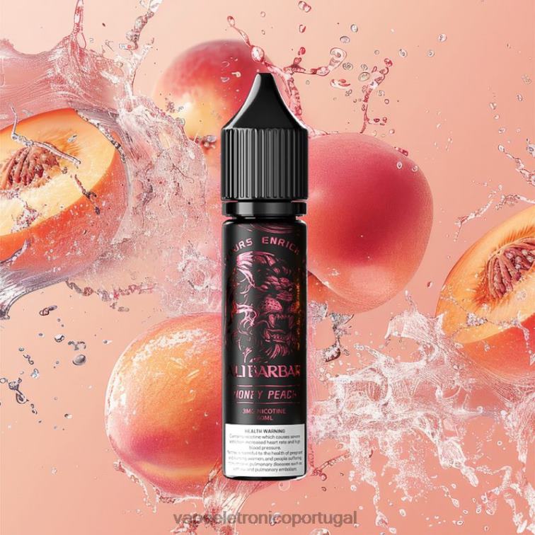 Vape Recarregável - Alibarbar doca de ônix para narguilé mel pêssego 608F4106