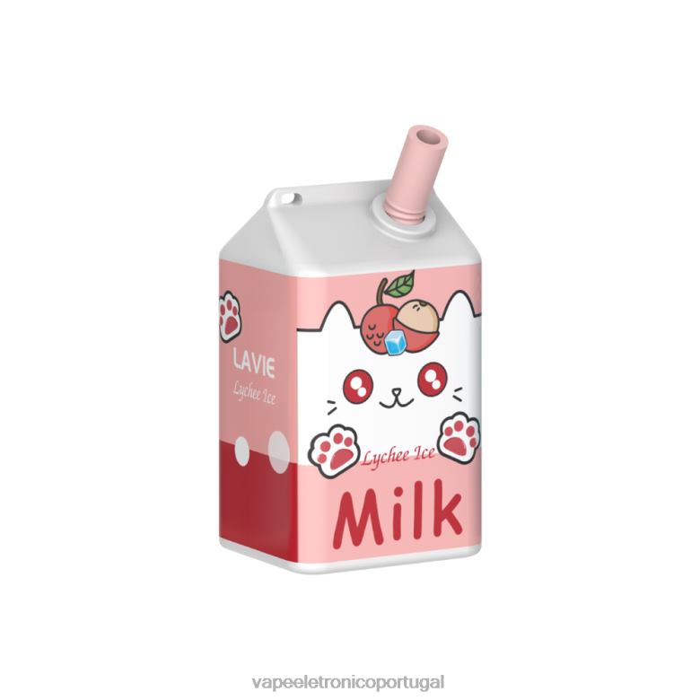 Vape Recarregável - LAVIE MILK 7.000 baforadas gelo de lichia 0P2FJ183
