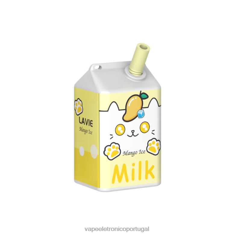 Vape Recarregável - LAVIE MILK 7.000 baforadas gelo de manga 0P2FJ178