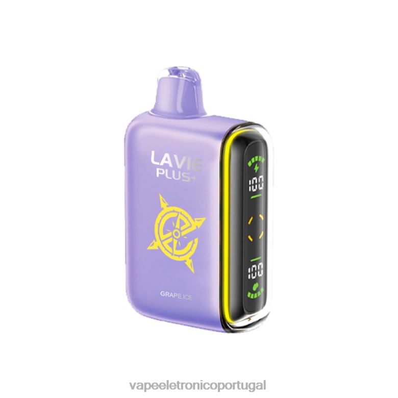 Vape Recarregável - LAVIE PLUS 15.000 baforadas gelo de uva 0P2FJ103