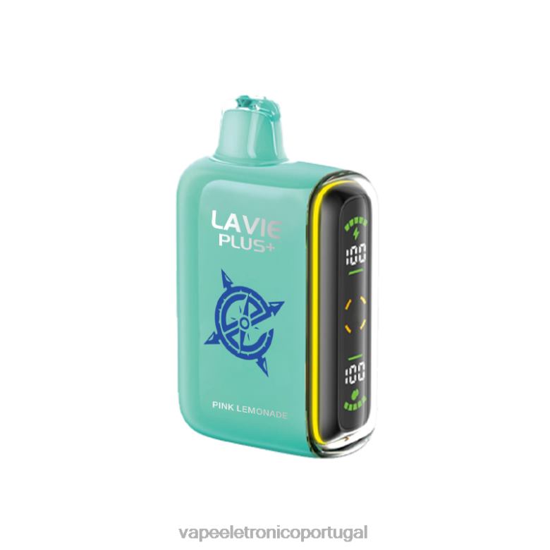 Vape Recarregável - LAVIE PLUS 15.000 baforadas limonada rosa 0P2FJ93