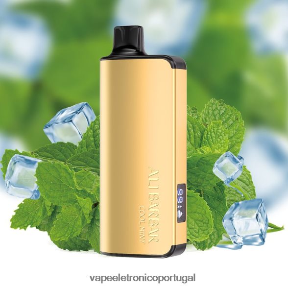 Alibarbar Ingot 20.000 vapores descartáveis menta fresca 46DN0X35 - Líquidos Vape Portugal