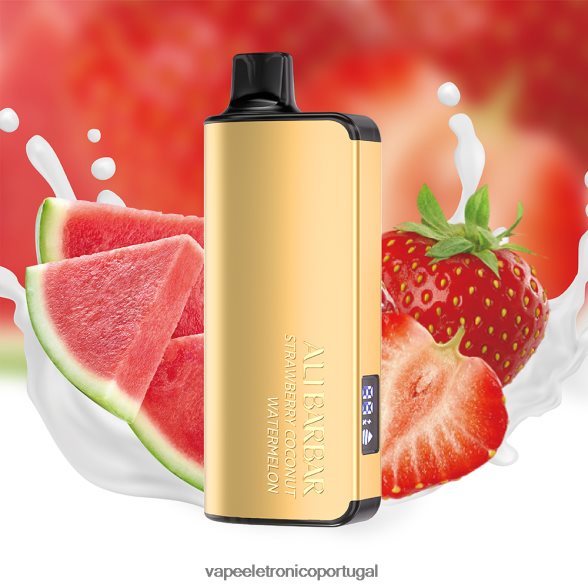 Alibarbar Ingot 20.000 vapores descartáveis ribena 46DN0X42 - Vape Descartavel