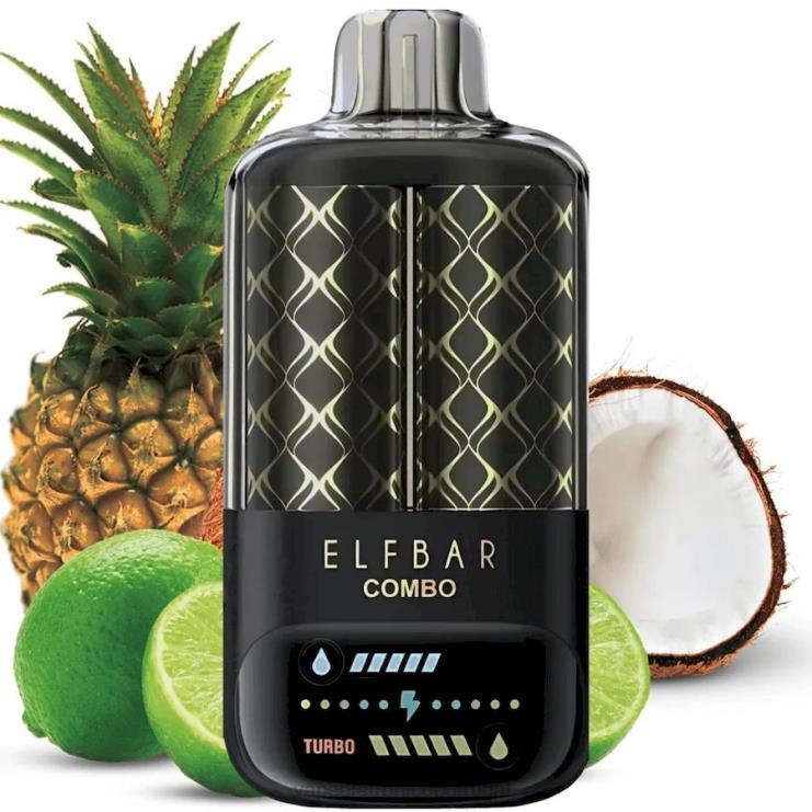Líquidos Vape Portugal - Elf Bar Combo 25.000 limão e abacaxi V4X865