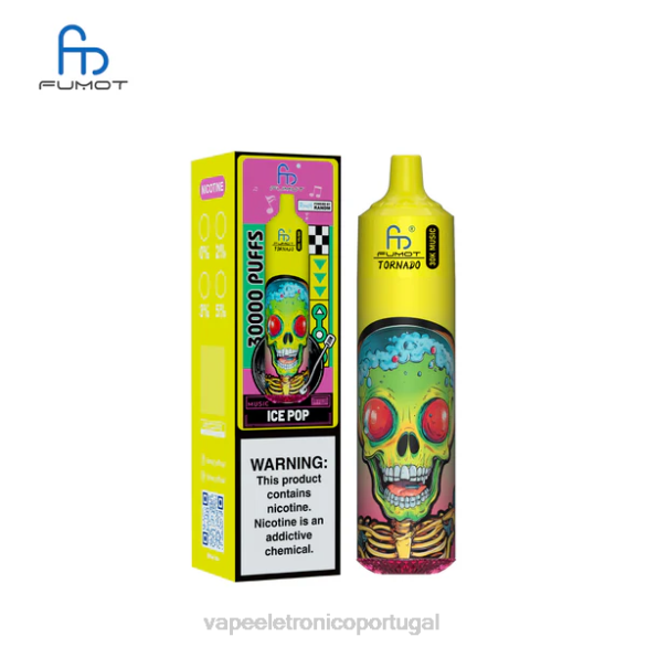 Líquidos Vape Portugal - Fumot Tornado 30k música picolé L0TZ15