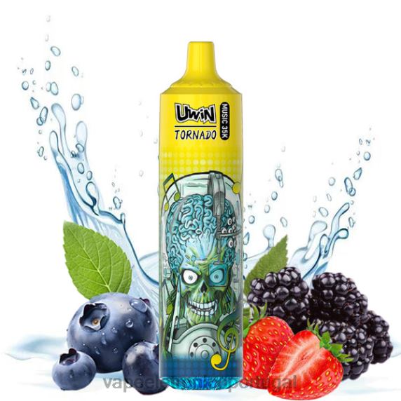 Líquidos Vape Portugal - UWIN CRYSTAL vaporizador descartável de 35k senhor azul DHT2630