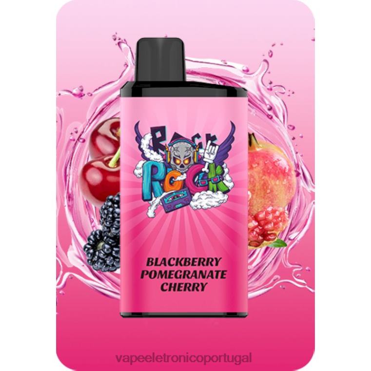 Vape Descartavel - IGET Bar pró cereja de romã backberry T462H12