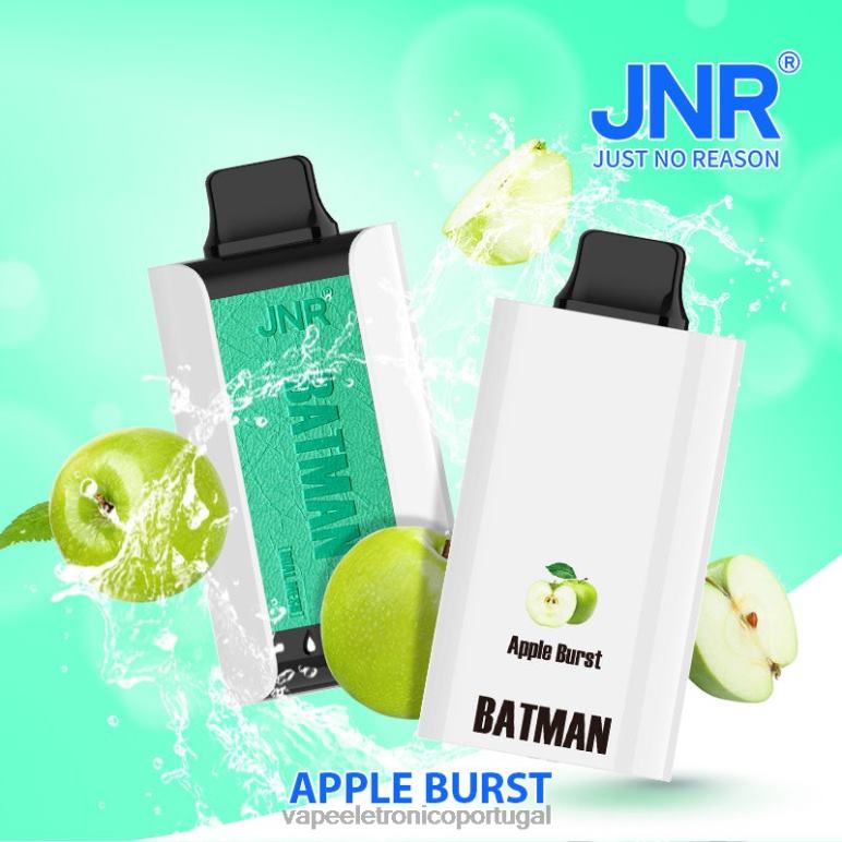 Vape Descartavel - JNR BATMAN 11.000 explosão de maçã 60XTT7