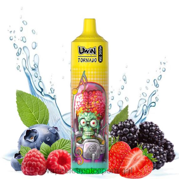 Vape Eletronico - UWIN CRYSTAL vaporizador descartável de 35k frutas misturadas DHT2629