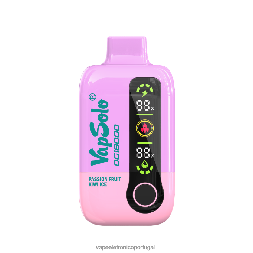 Vape Eletronico - VapSolo dg18000 gelo de maracujá e kiwi R0BT6Z4
