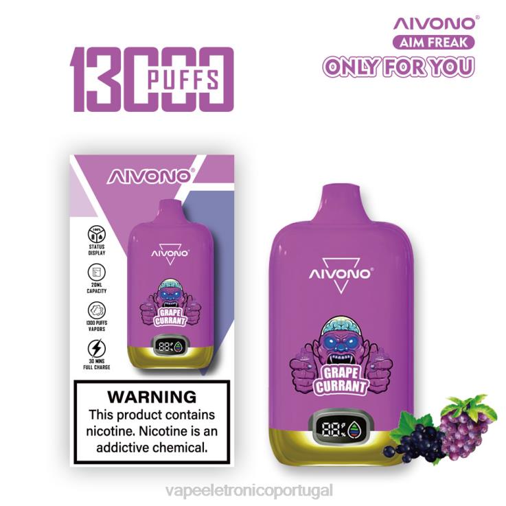 Vape Portugal - Aivono AIM FREAK 13.000 groselha DD0P8251