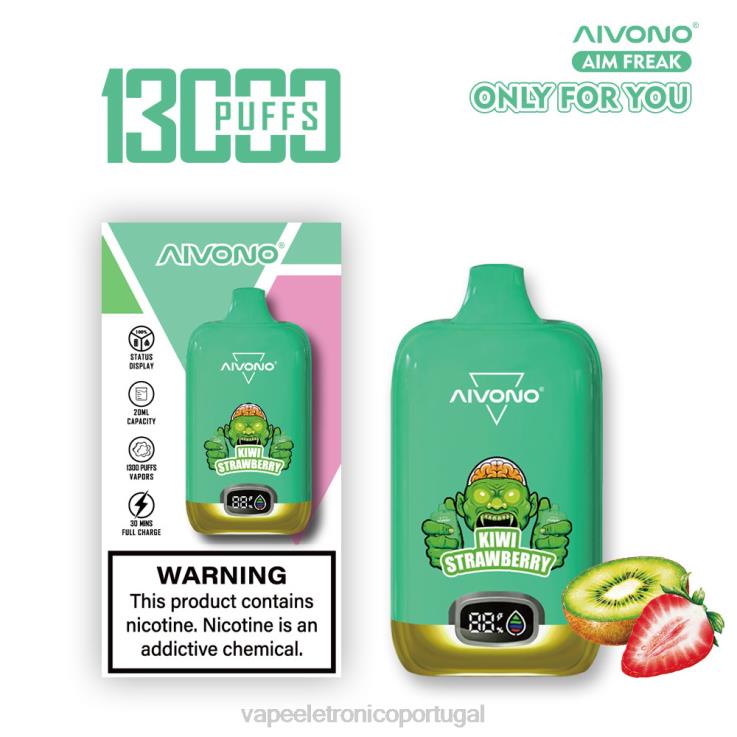 Vape Portugal - Aivono AIM FREAK 13.000 kiwi morango DD0P8246