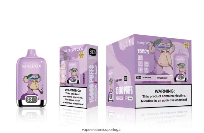 Vape Portugal - Bang Box 15.000 baforadas baga mista BTPPHP41