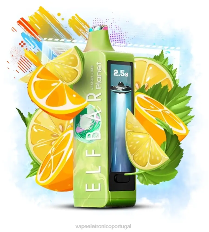 Vape Portugal - Elf Bar Planet 25.000 limão V4X8616