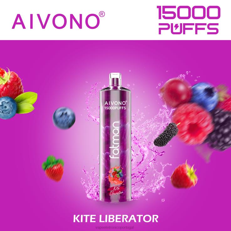 Vape Recarregável - Aivono FATMAN 15.000 libertador de pipa DD0P813