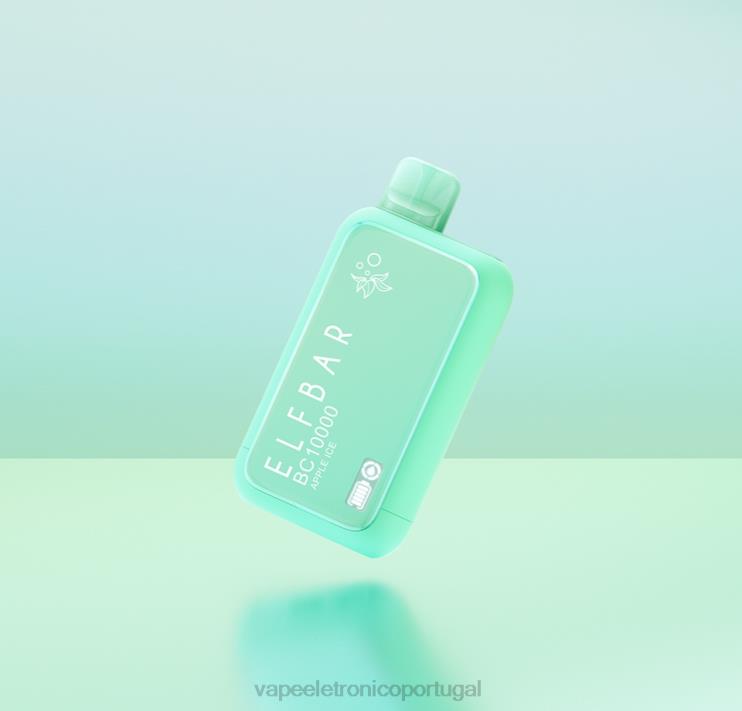 Vape Recarregável - ELFBAR BC10000 edição vape dinmol descartável gelo de maçã V6HLD23