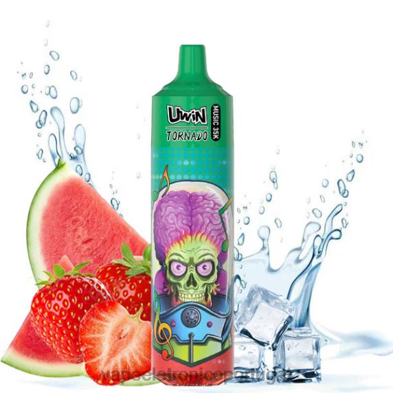 Vape Recarregável - UWIN CRYSTAL vaporizador descartável de 35k melancia morango DHT2618