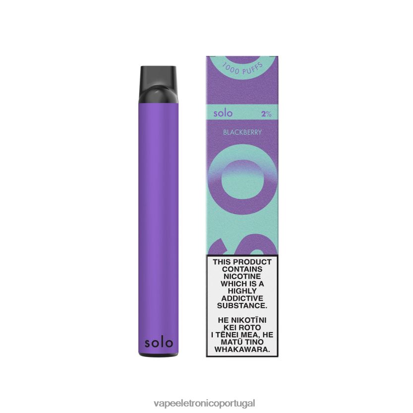 Vape Descartavel - Solo coleção paraíso vape descartável amora BX28RB22